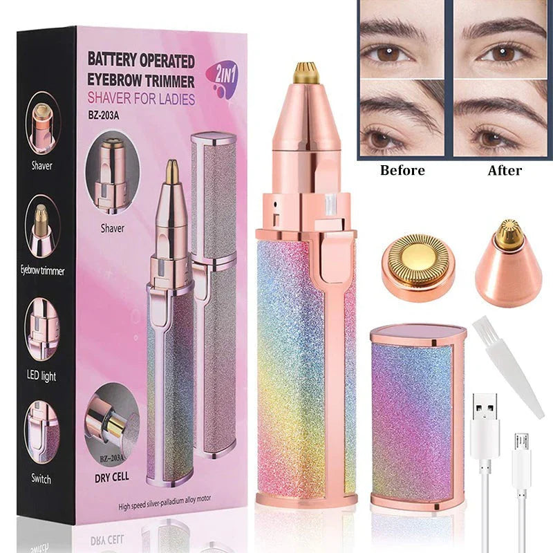 5 in 1 eyebrow trimmer